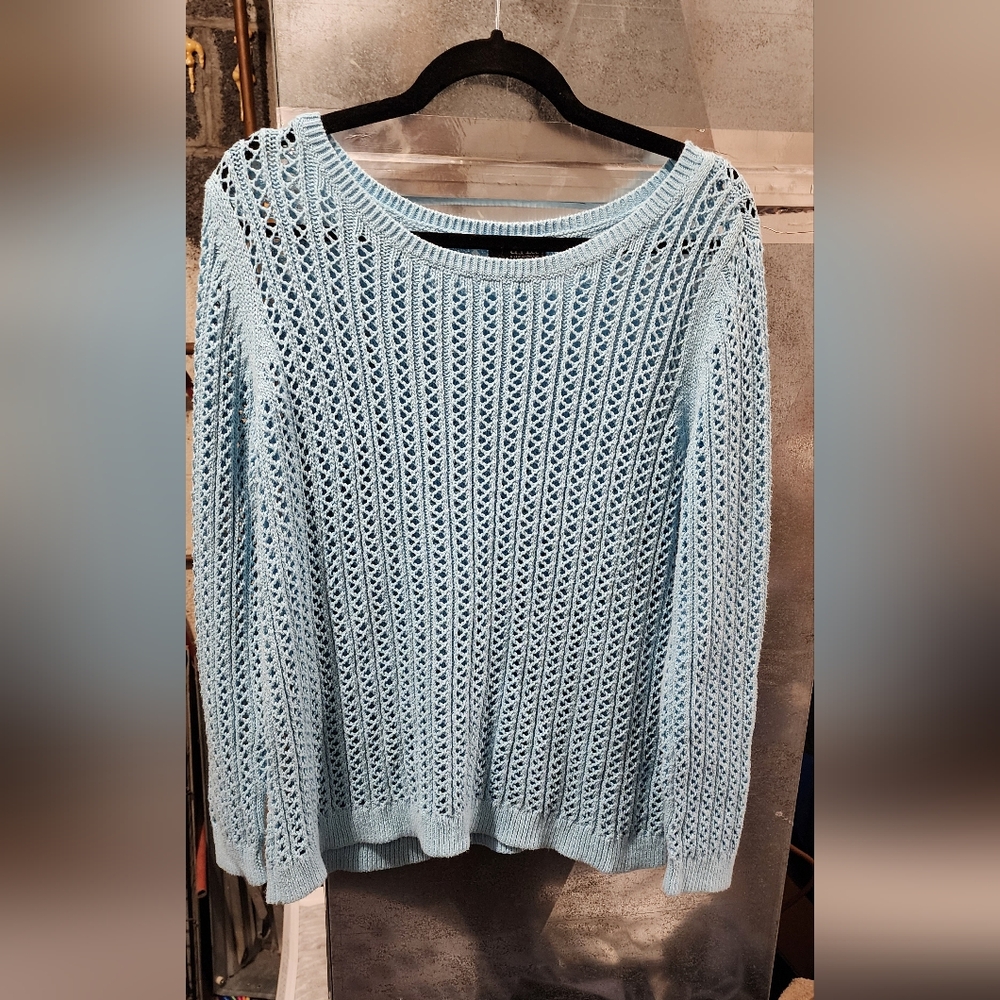 ANA light blue sweater
